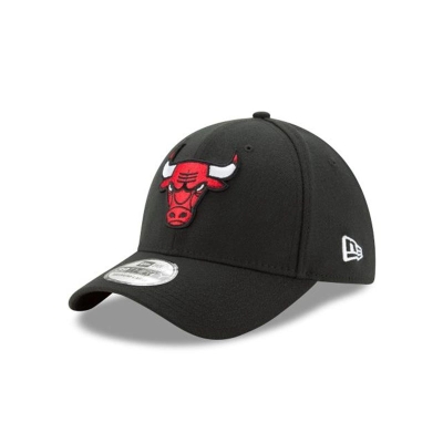 Chicago Bulls Gorra | New Era NBA Team Classic 39thirty Stretch Fit Cap Mexico - Negros